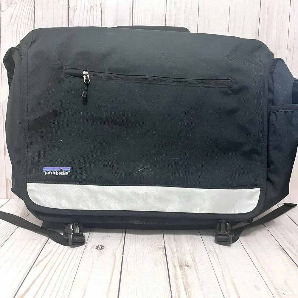 patagonia messenger bag Critical Mass light mount Messenger Bag Patagonia Black Hole